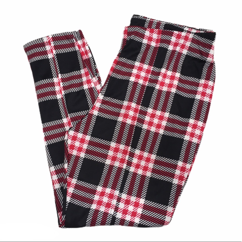 Plaid Ponte Leggings Pixie Pants